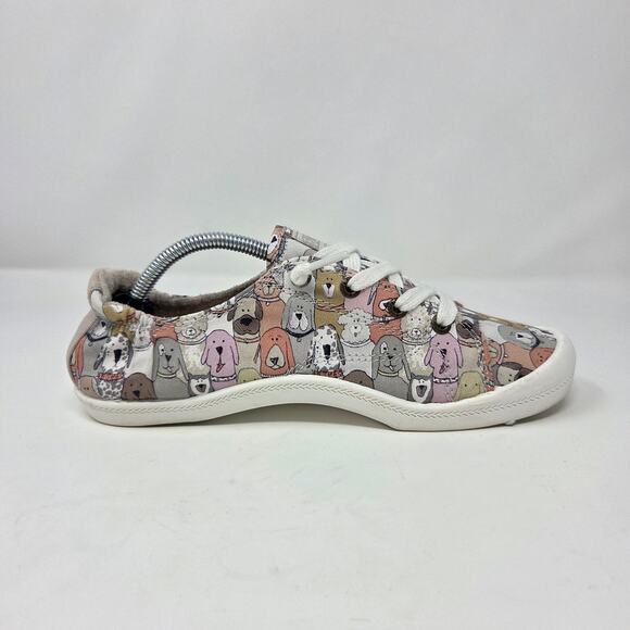 Skechers BOBS Beach Bingo-Dog House Party Womens US 7 Memory Foam Shoes - Picture 10 of 13